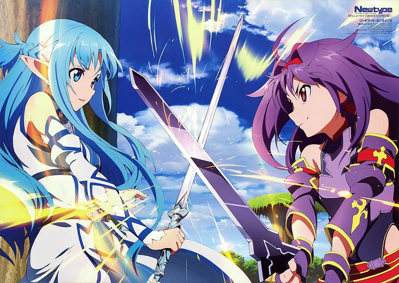 Anime Sword Art Online Battle Sword Asuna Yuuki Sword Art Online