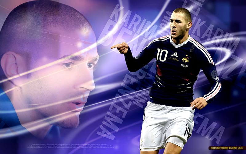 Sports Soccer Karim Benzema France National Football Team HD