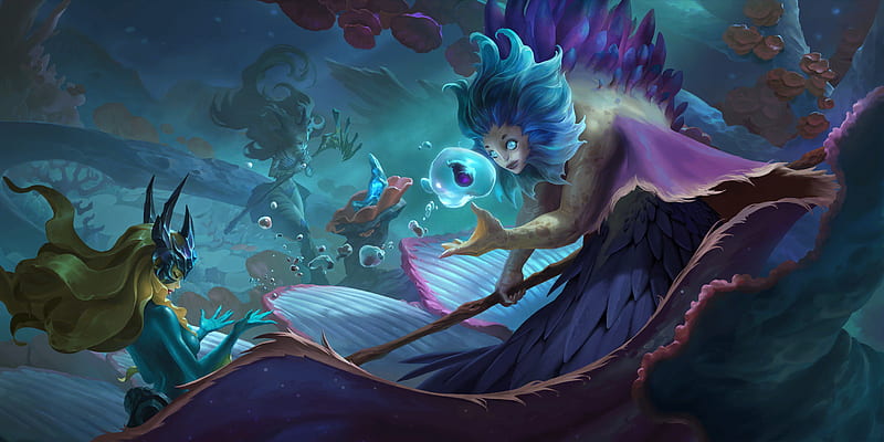 Nami Legends Of Runeterra HD Wallpaper Peakpx