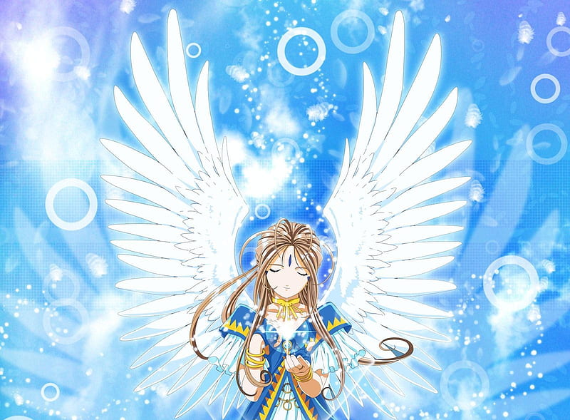 Ah My Goddess Color Fantasy Anime Goddess Hd Wallpaper Peakpx