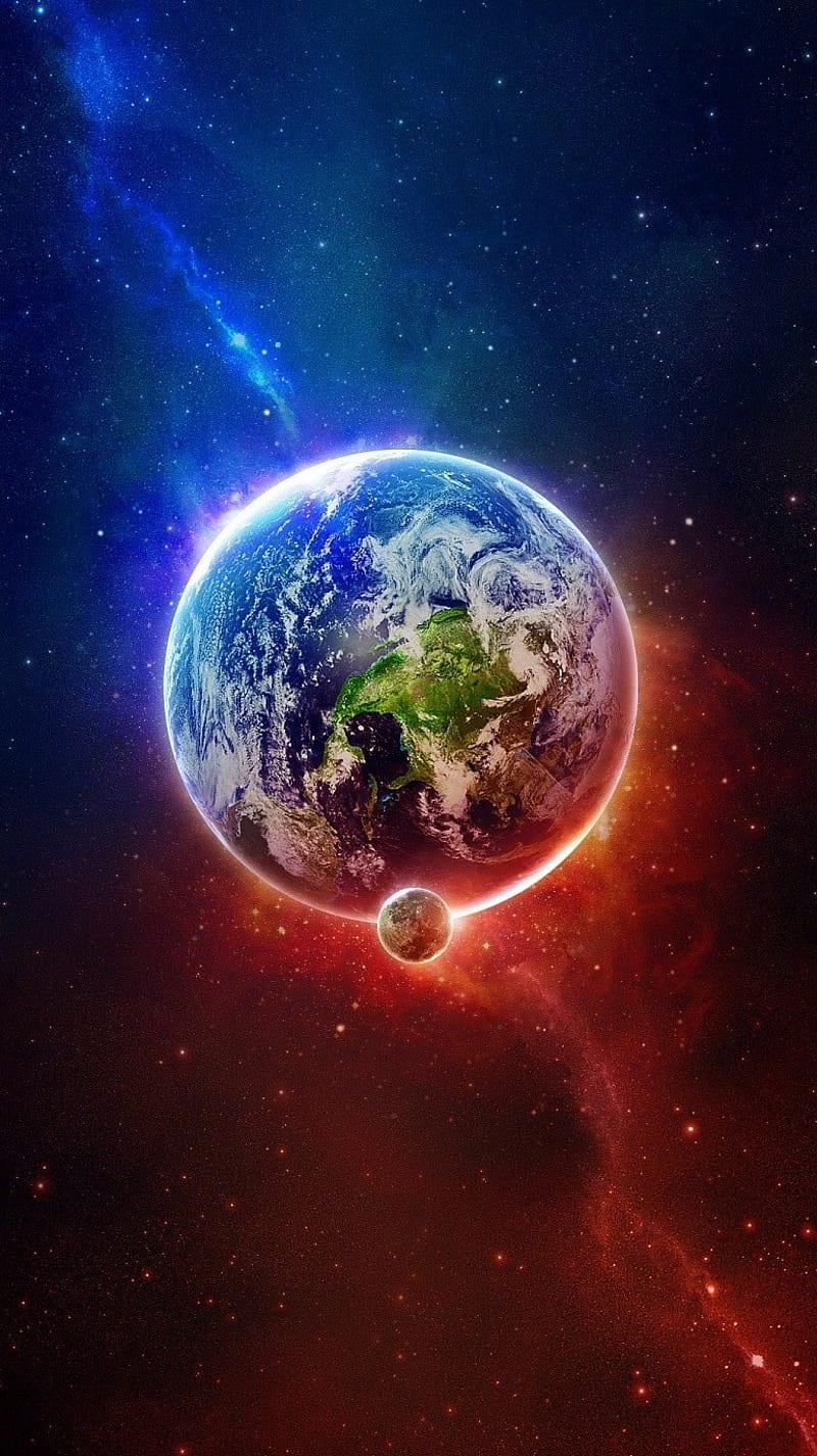 Earth Space Hd Phone Wallpaper Peakpx