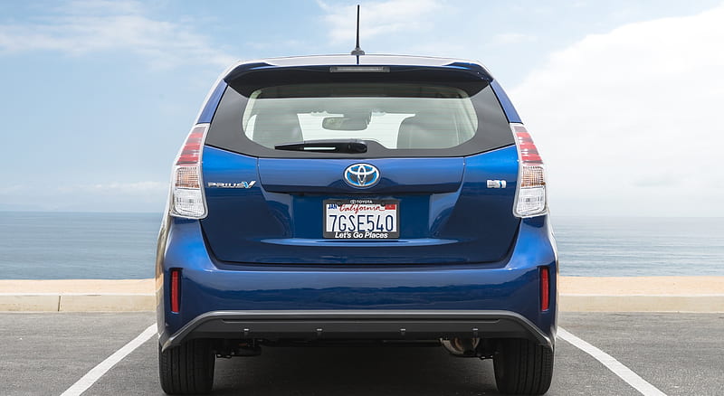 Toyota Prius V Rear Car Hd Wallpaper Peakpx