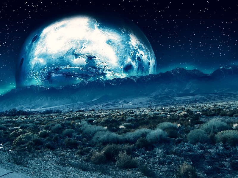 Sci Fi Planet Rise Hd Wallpaper Peakpx