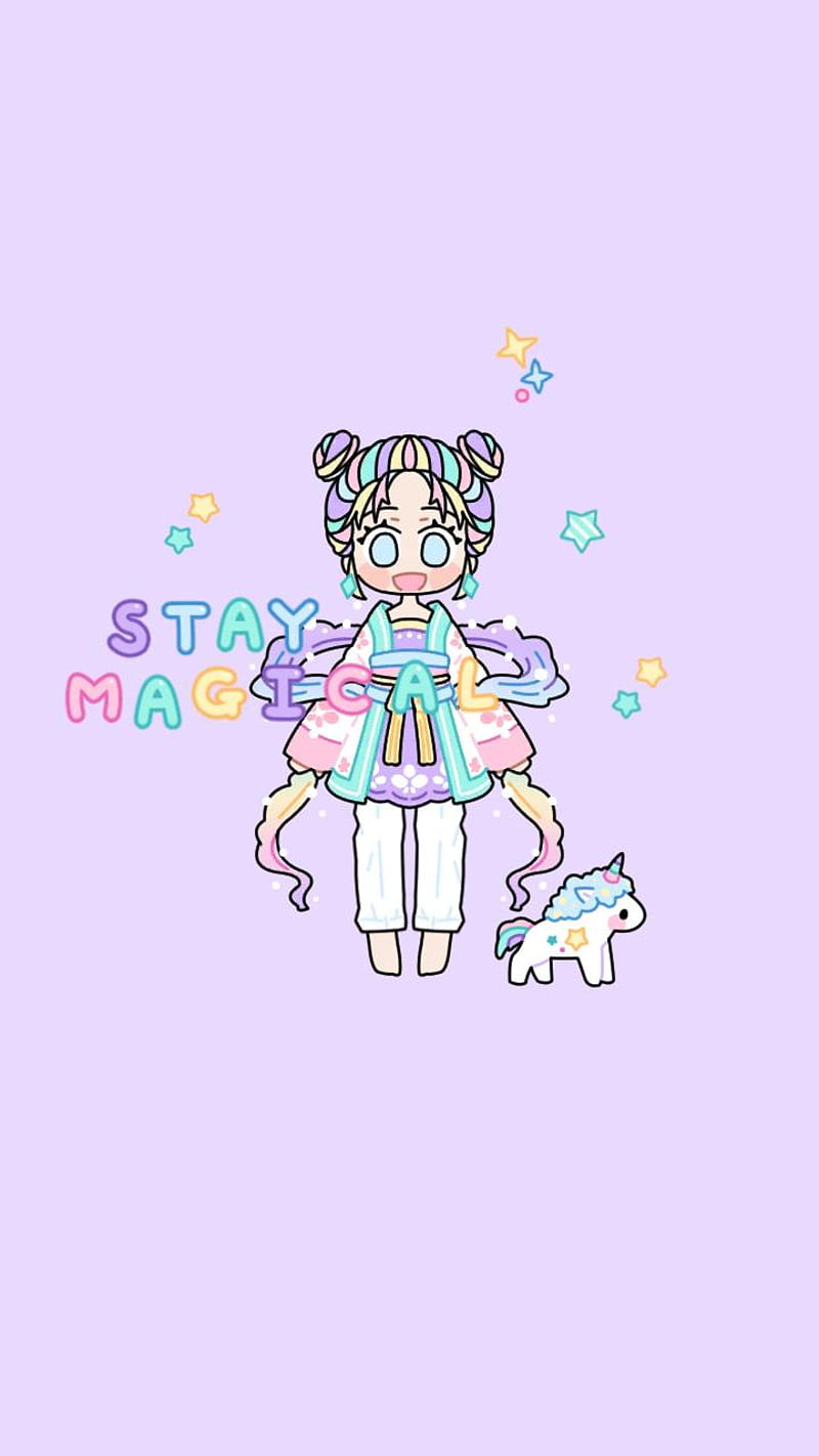 Pastel Magic Kawaii Hd Phone Wallpaper Peakpx