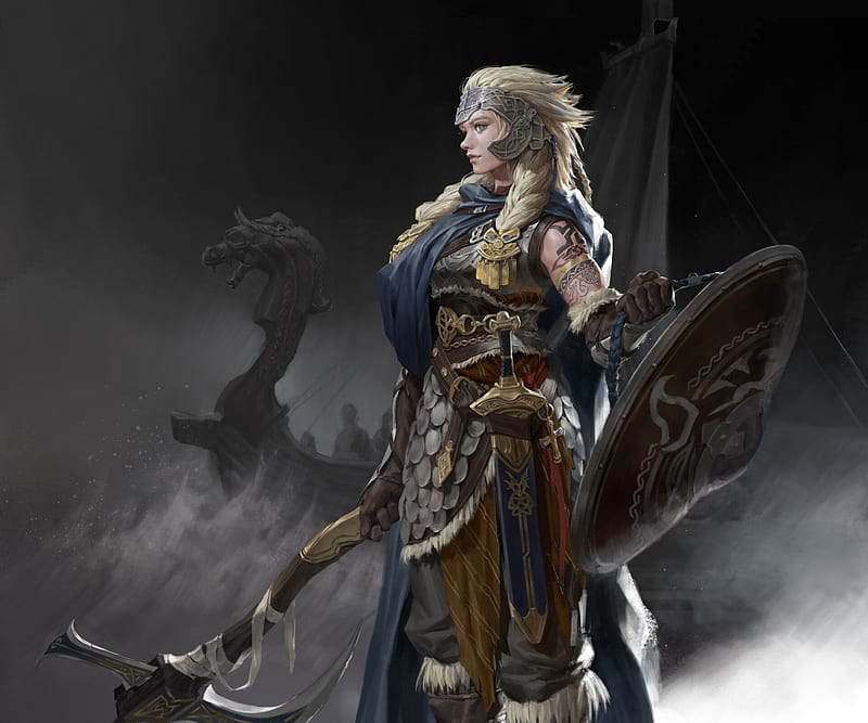 Fantasy Viking Hd Wallpaper Peakpx