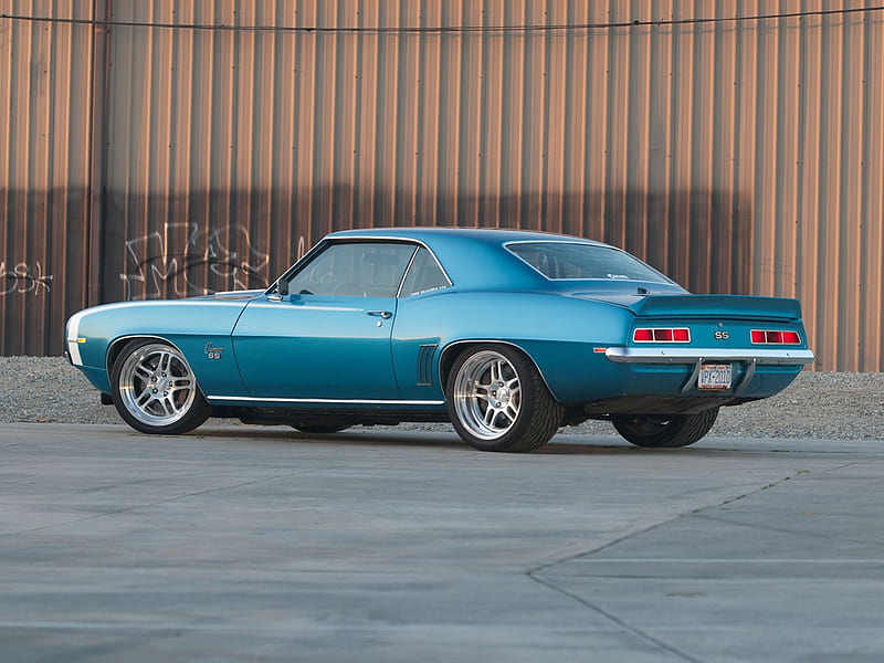 Blue 69 Classic GM Bowtie Blue HD Wallpaper Peakpx