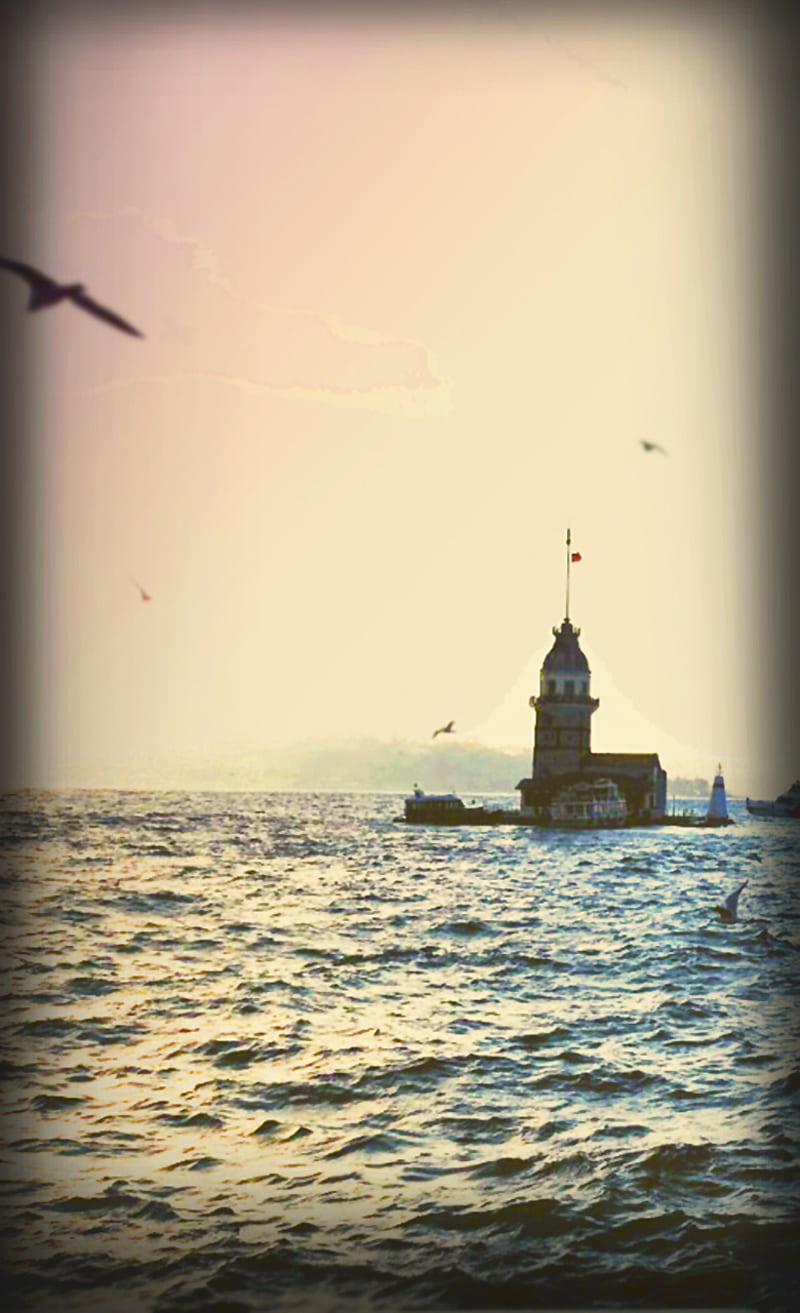 Kiz Kulesi Istanbul Navy Hd Phone Wallpaper Peakpx