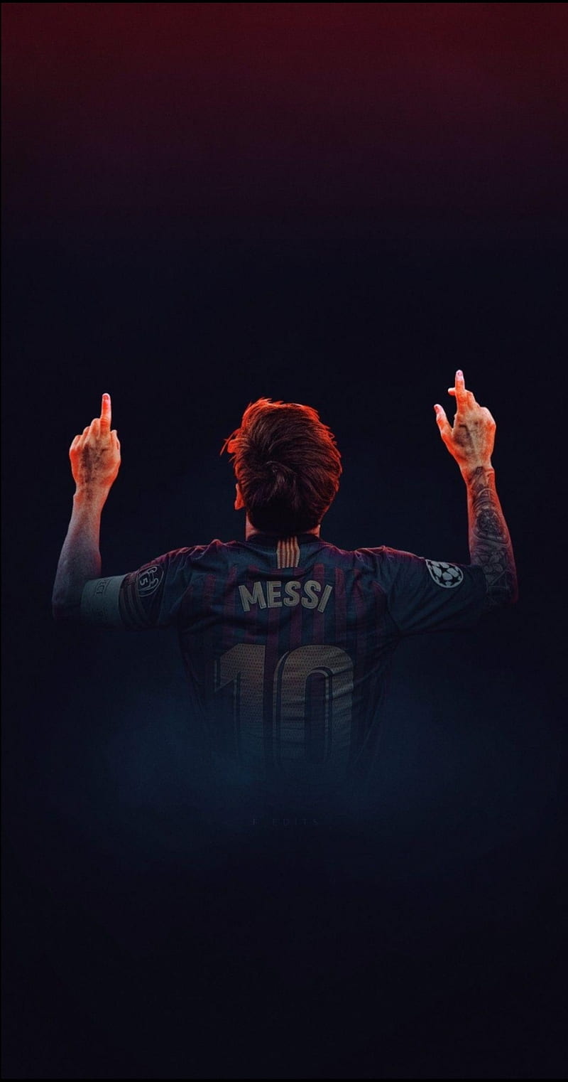 Messi Finger Flash Graphy Hd Phone Wallpaper Peakpx