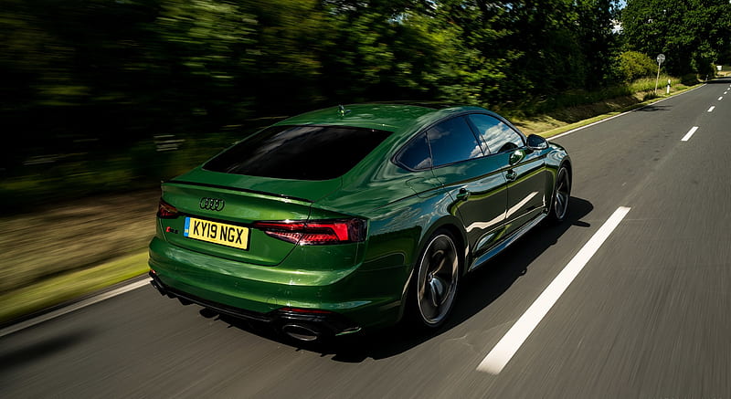 Audi Rs Sportback Uk Spec Rear Three Quarter Car Hd