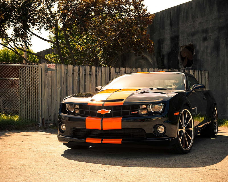 Camaro Black Camaro Car Carros Chevrolet Muscle New HD Wallpaper