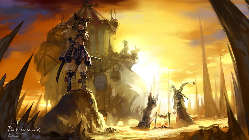 Anime Pixiv Fantasia V Hd Wallpaper Peakpx