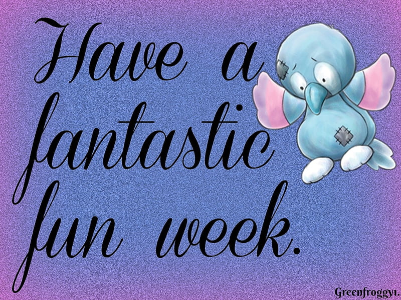 Fantastic Week Week Fantastic Comment Card Hd Wallpaper Peakpx