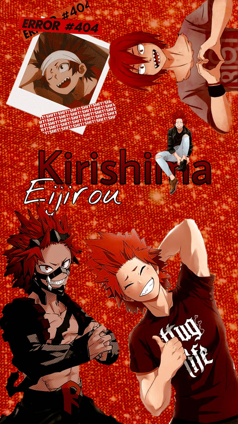 Kirishima Anime Bnha My Hell Akademia Glitter Kirishima Eijirou