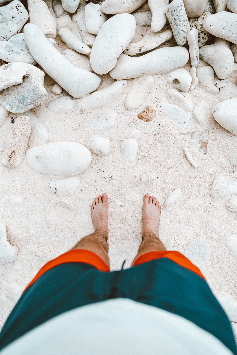 Person Standing On Sand Hd Phone Wallpaper Peakpx