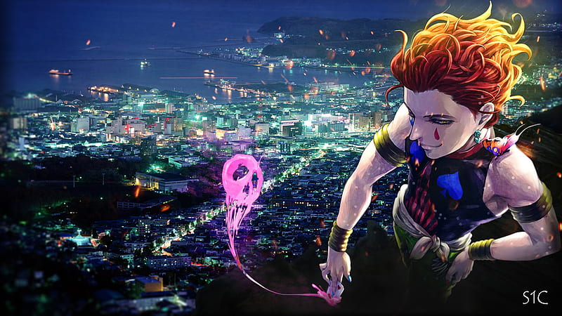 Hisoka City Background Hunter X Hunter Hd Wallpaper Peakpx