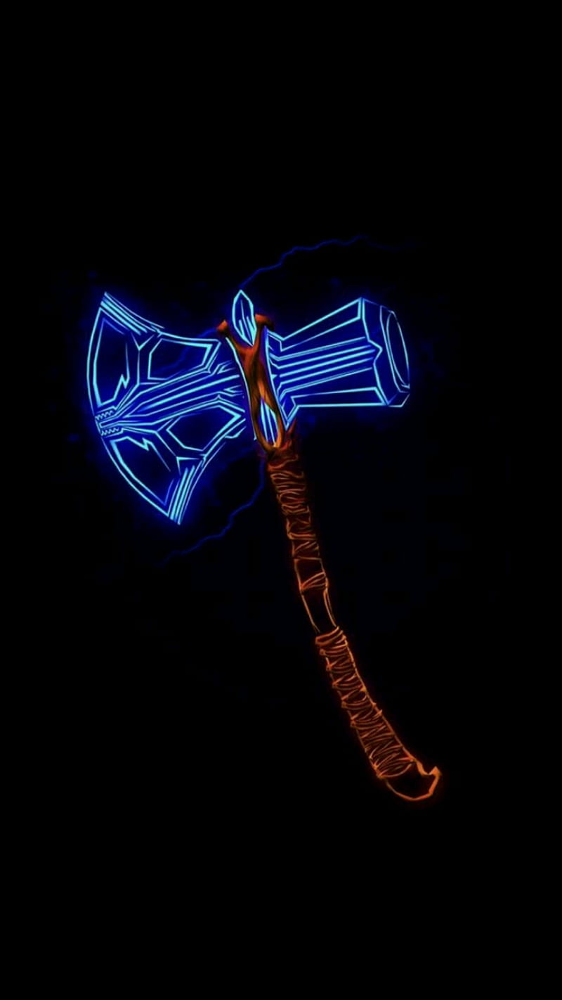 Stormbreaker Hammer Desenho Marvel Mcu Thor Weapons Hd Phone