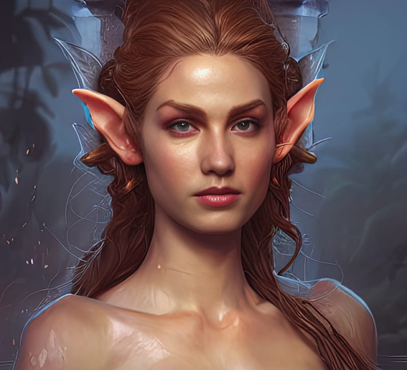 Elf Princes Elf Art Fantasy Face Alexander Tsaruk Girl Princess