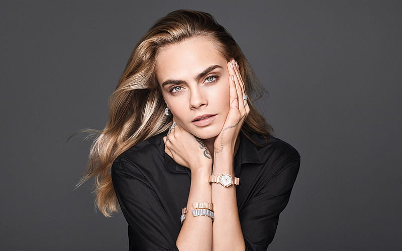 Models Cara Delevingne Actress Blonde English Model Hd Wallpaper