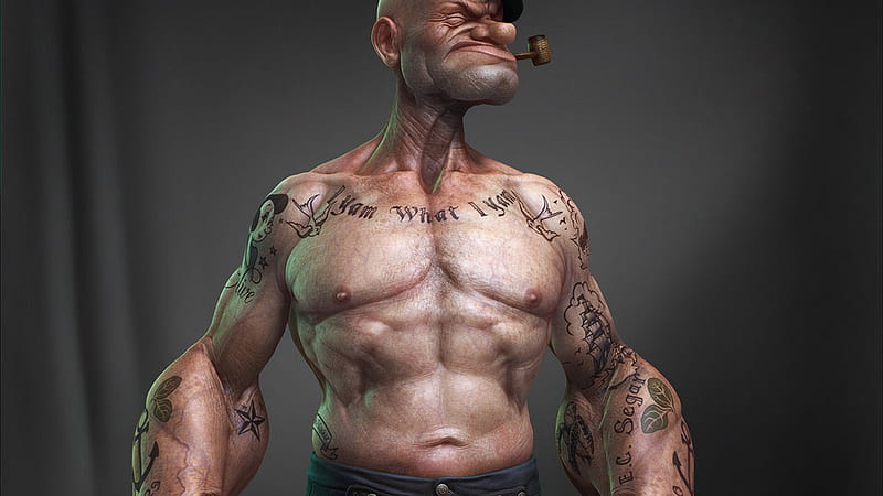 Details 75 Popeye Tattoo Arm Super Hot In Eteachers