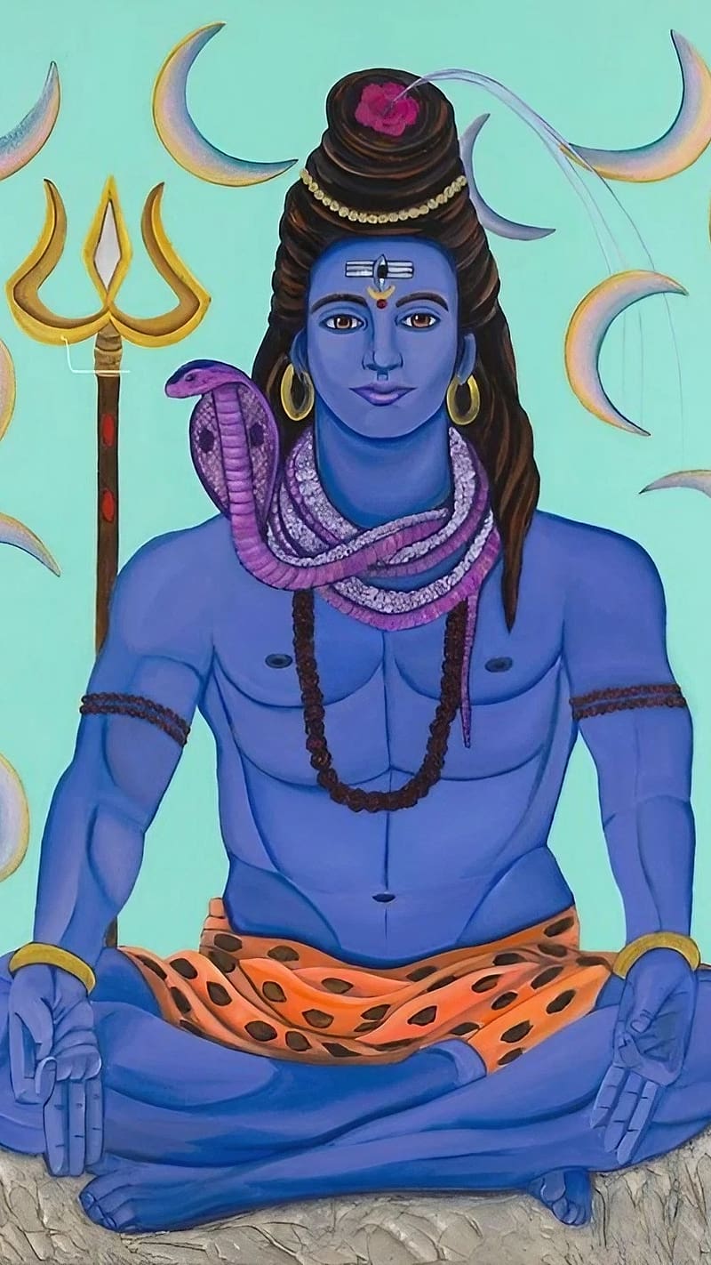 Shankar Ji Ka Artwork Lord Shiva Artwork Hindu God Bhakti