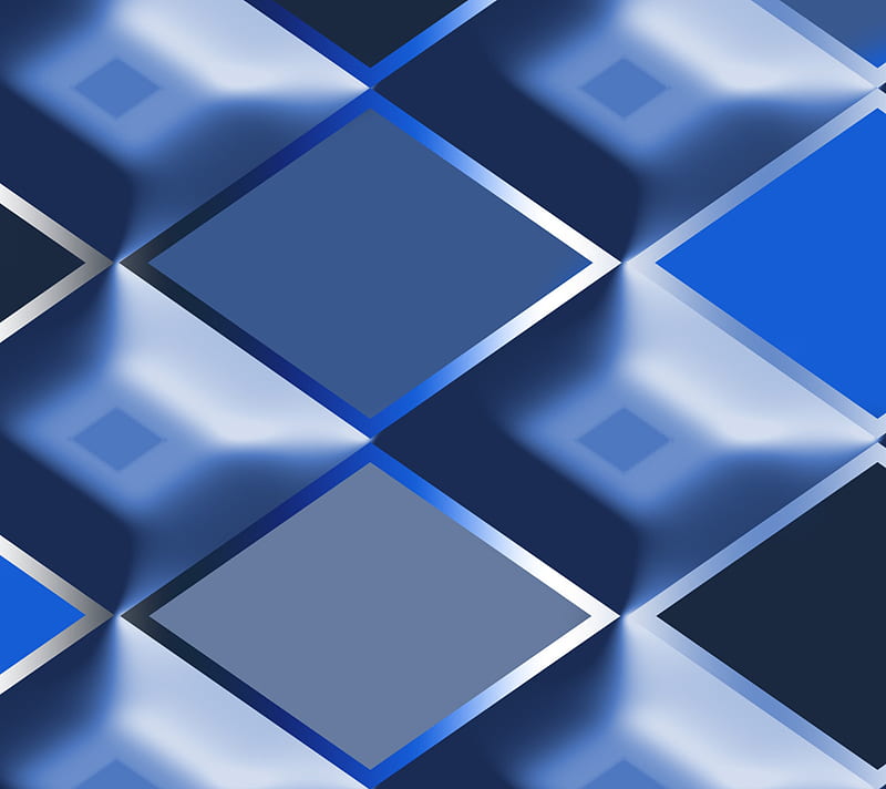 Diamonds Abstract Blue Rhombus Hd Wallpaper Peakpx