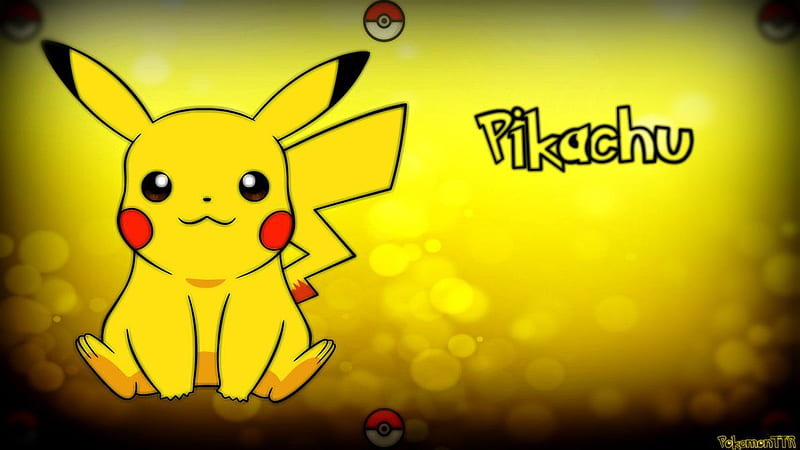 P Descarga Gratis Pikachu En Amarillo Dise O De Pikachu Fondo De