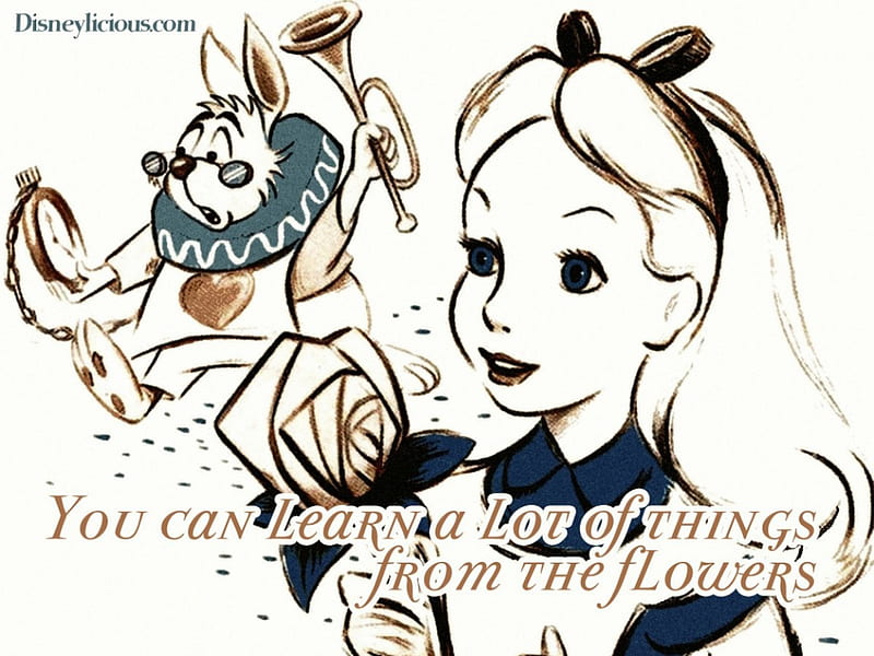 Vintage Alice In Wonderland Cartoons Animation Walt Disney
