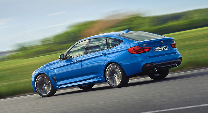 2017 BMW 3 Series 340i GT Gran Turismo M Sport Color Estoril Blue