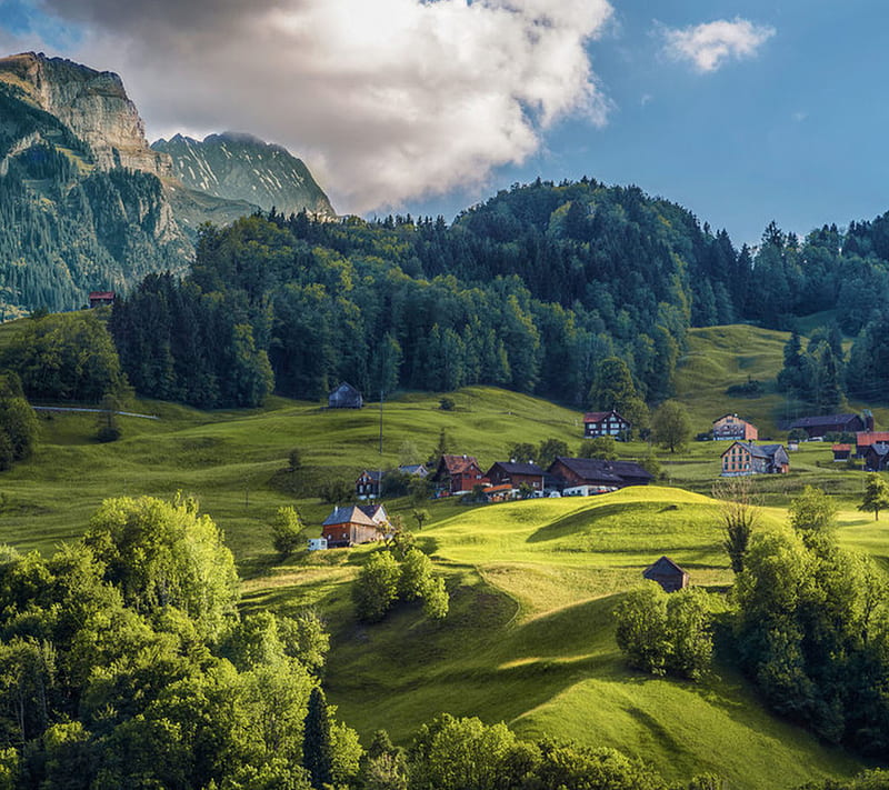 Valley Swiss Hd Wallpaper Peakpx