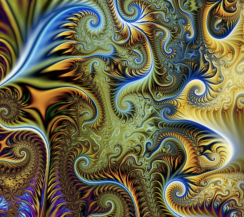 Spiral Fractal Abstract HD Wallpaper Peakpx