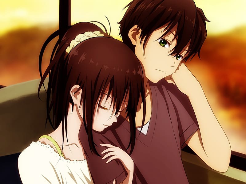 Anime Eru Chitanda H Tar Oreki Hyouka Hd Wallpaper Peakpx