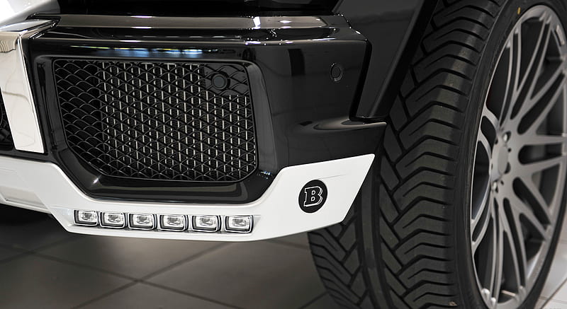 Brabus B Widestar Based On M Benz G Amg Led Lights Car