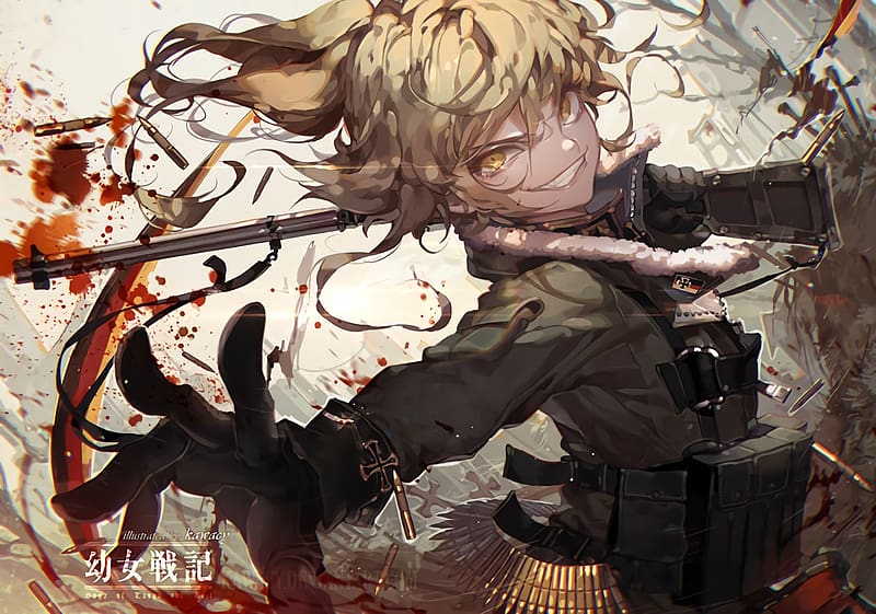 Anime Youjo Senki Tanya Degurechaff Hd Wallpaper Peakpx