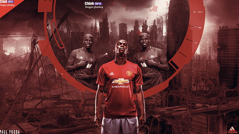 Soccer Paul Pogba Manchester United F C Hd Wallpaper Peakpx