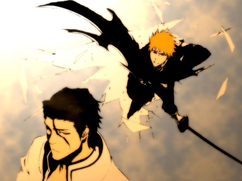 Anime Bleach Ichigo Kurosaki Sōsuke Aizen HD wallpaper Peakpx