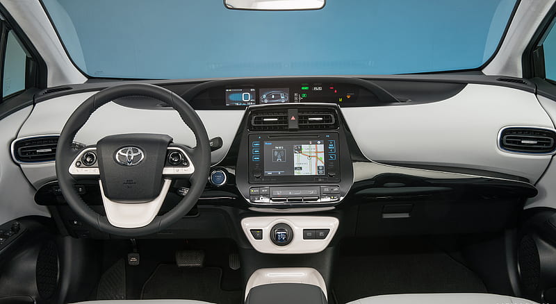 Toyota Prius Three Interior Cockpit Car Hd Wallpaper Peakpx