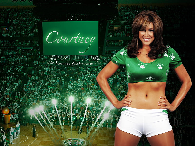 Celtic Dancer Babe Celtics Dancer Basketball HD Wallpaper Peakpx