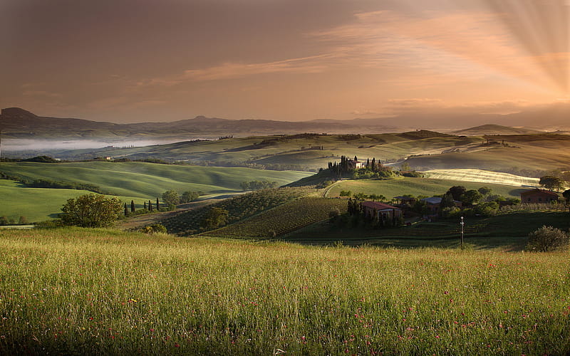 Tuscany Italy Tuscany Countryside HD Wallpaper Peakpx