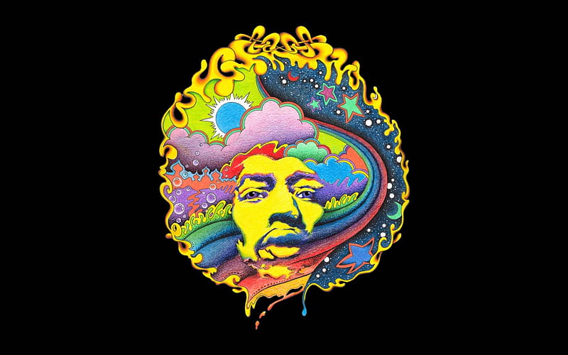 Hendrix, legend, jimi, music, HD wallpaper