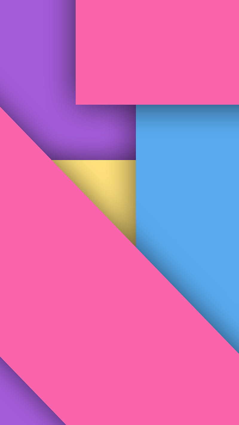 Yellow-blue-purple (2), Color, abstract, backdrop, background, blue, bright, card, clean, colorful, creative, desenho, diagonal, dynamic, geometric, geometrical, geometry, graphic, material, minimal, modern, paper, purple, shadow, forma, square, violet, visual, yellow, HD phone wallpaper