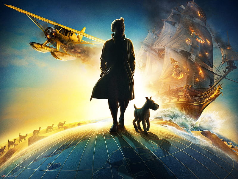 The Adventures of Tintin-3D Movie 18, HD wallpaper