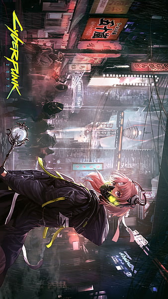 iPhone And Android Cyberpunk Girl Cyberpunk 2077 Game Phone Live