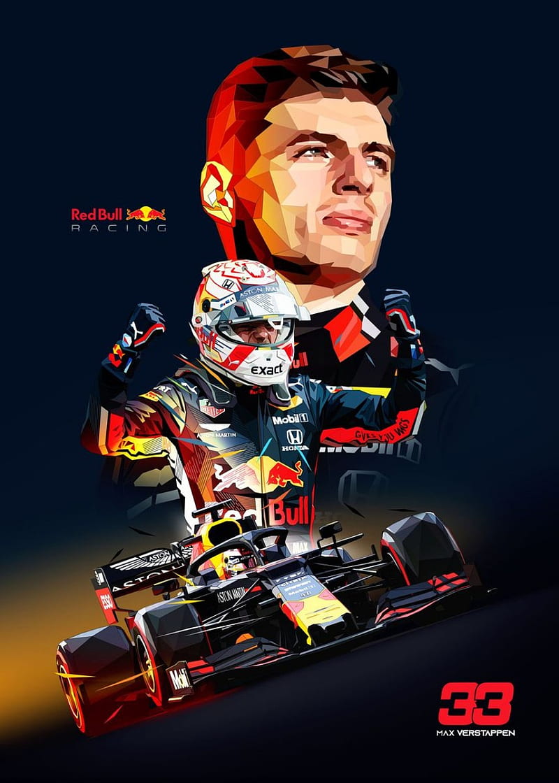Max Verstappen, motorsport, flash graphy, HD phone wallpaper