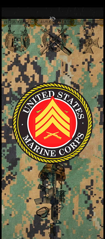 Download Show Your Pride and Strength with the US Marine Corps iPhone  Wallpaper  Wallpaperscom