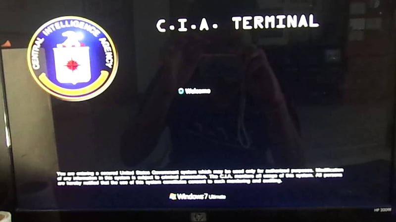 Fbi Login Screen, CIA Terminal, HD wallpaper