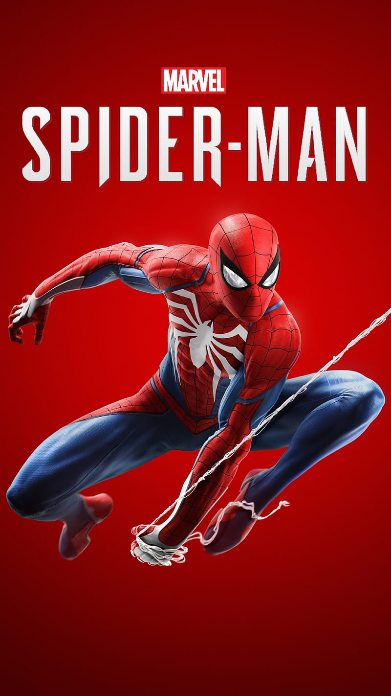 SPIDER-MAN PS4, spider, man, spiderman, marvel, 2018, peter parker, video games, HD phone wallpaper