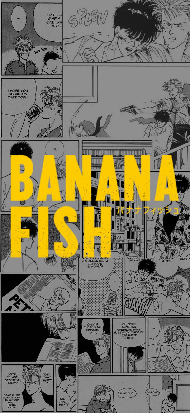 Banana Fish , anime, tema, HD phone wallpaper