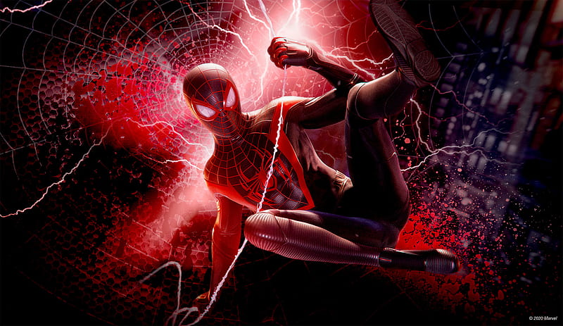 Marvels SpiderMan Miles Morales Wallpaper 4K PlayStation 5 3208