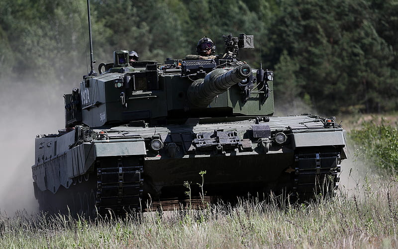 Leopard 2A4, German battle tank, modern armored vehicles, army, tanks, HD wallpaper