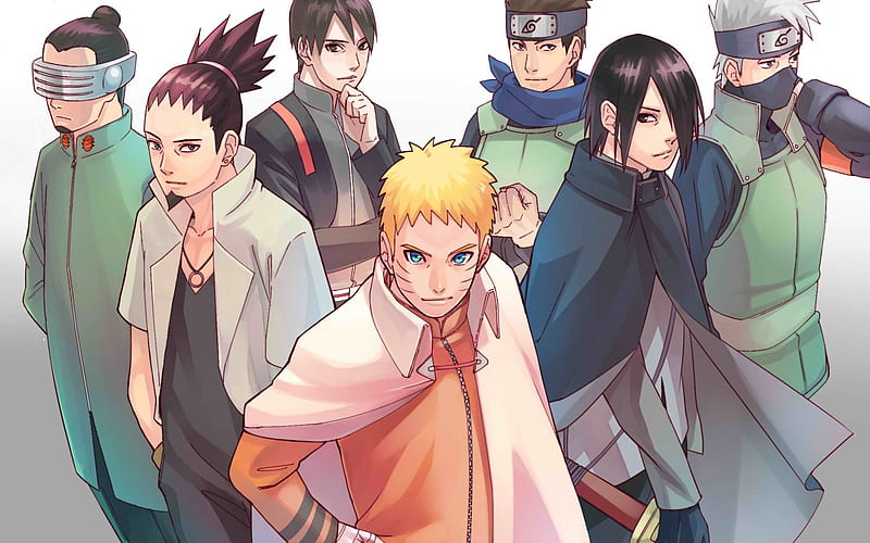 Naruto (anime), Uzumaki Naruto, Boruto: Naruto Next Generations, Hokage,  fan art, anime, artwork, digital art